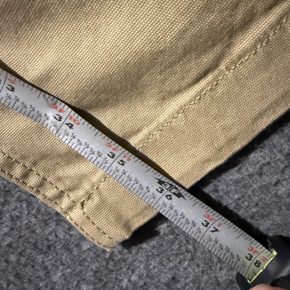 Carhartt Rugged Flex Canvas Cargo Work Pants Mens 38x36 brown Relaxed BN3574-M - Picture 6 of 13